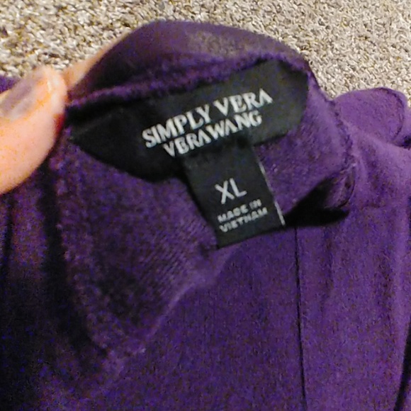 Comfy purple pullover sweater - Picture 2 of 2